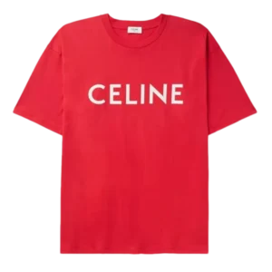 Red Celine Shirt